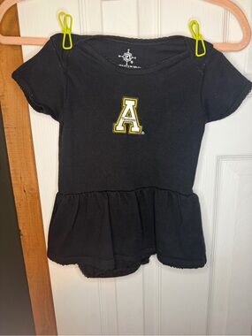 Girls' Appalachian State Onesie with Ruffle